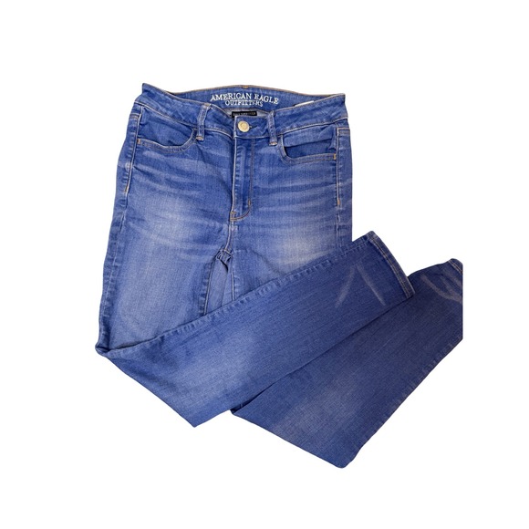 American Eagle Outfitters Denim - American Eagle Hi-Rise Jegging Super Super Stretch Medium Wash Skinny Jeans 6R